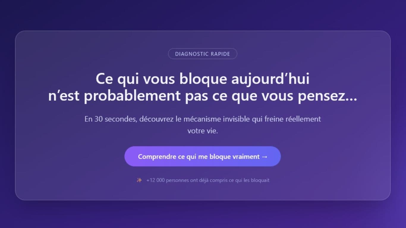 Miniature du projet Blocages de vie